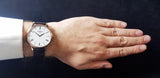  Shop Authentic Tissot T Classic Tradition 5.5 Quartz White Dial Brown Leather Strap Watch For Men - T063.409.16.018.00 - Luxxuri