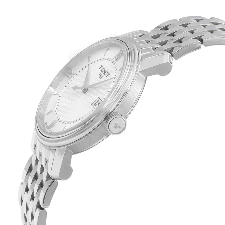  Shop Authentic Tissot T Classic Bridgeport Silver Dial Silver Mesh Bracelet Watch For Men - T097.410.11.038.00 - Luxxuri