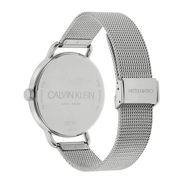  Shop Authentic Calvin Klein Even Quartz White Dial Silver Steel Strap Watch for Women - K7B21126 - Luxxuri
