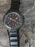  Shop Authentic Guess Rigor Multifunction Black Dial Black Steel Strap Watch For Men - W0218G1 - Luxxuri
