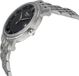  Shop Authentic Tissot T Classic Bridgeport Black Dial Silver Steel Strap Watch For Men - T097.410.11.058.00 - Luxxuri