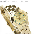  Shop Authentic Marc Jacobs Amy Dexter Gold Dial Gold Steel Strap Watch for Women - MBM3218 - Luxxuri