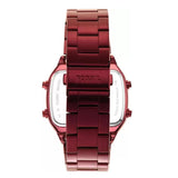  Shop Authentic Fossil Retro Analog-Digital Black Dial Red Steel Strap Watch for Men - FS5897 - Luxxuri