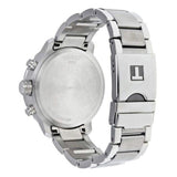  Shop Authentic Tissot Quickster Chronograph Silver Dial Watch For Men - T095.417.11.037.00 - Luxxuri