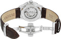  Shop Authentic Bulova Classic Skeleton Automatic Brown Dial Brown Leather Strap Watch for Men - 96A120 - Luxxuri