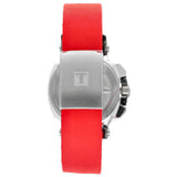  Shop Authentic Tissot T Race Chronograph Black Dial Red Rubber Strap Watch for Men - T048.417.27.057.01 - Luxxuri