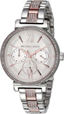  Shop Authentic Michael Kors Sofie Chronograph White Dial Two Tone Steel Strap Watch For Women - MK4353 - Luxxuri