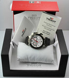  Shop Authentic Tissot T Race Chronograph White Dial Black Rubber Strap Watch for Men - T048.417.27.037.00 - Luxxuri