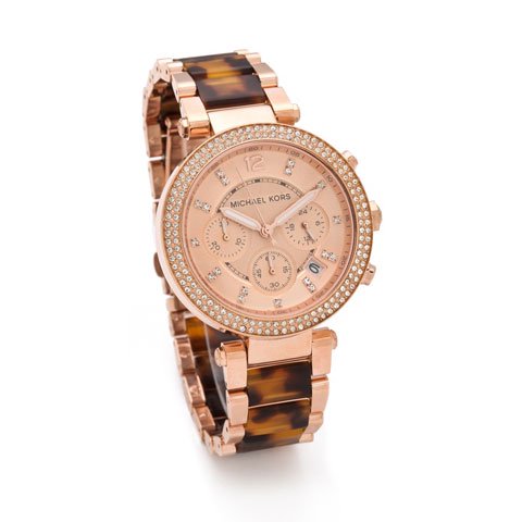  Shop Authentic Michael Kors Parker Gold Dial Two Tone Steel Strap Watch for Women - MK5841 - Luxxuri