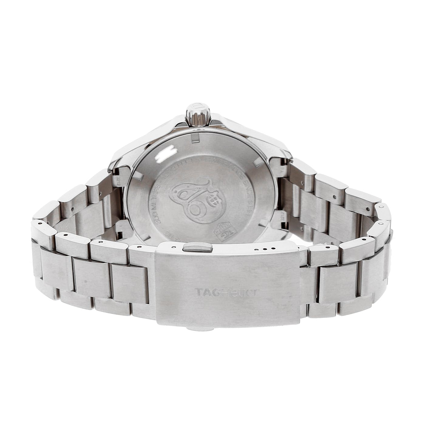 Tag Heuer Aquaracer Automatic White Dial Silver Steel Strap Watch for Men - WAY2111.BA0928