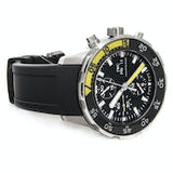  Shop Authentic IWC Aquatimer Automatic Chronograph Black Dial Black Rubber Strap Watch for Men - IW376709 - Luxxuri