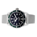  Shop Authentic Breitling Superocean Heritage 42mm Chronograph Green Bezel Mens Watch - A1732136 - Luxxuri