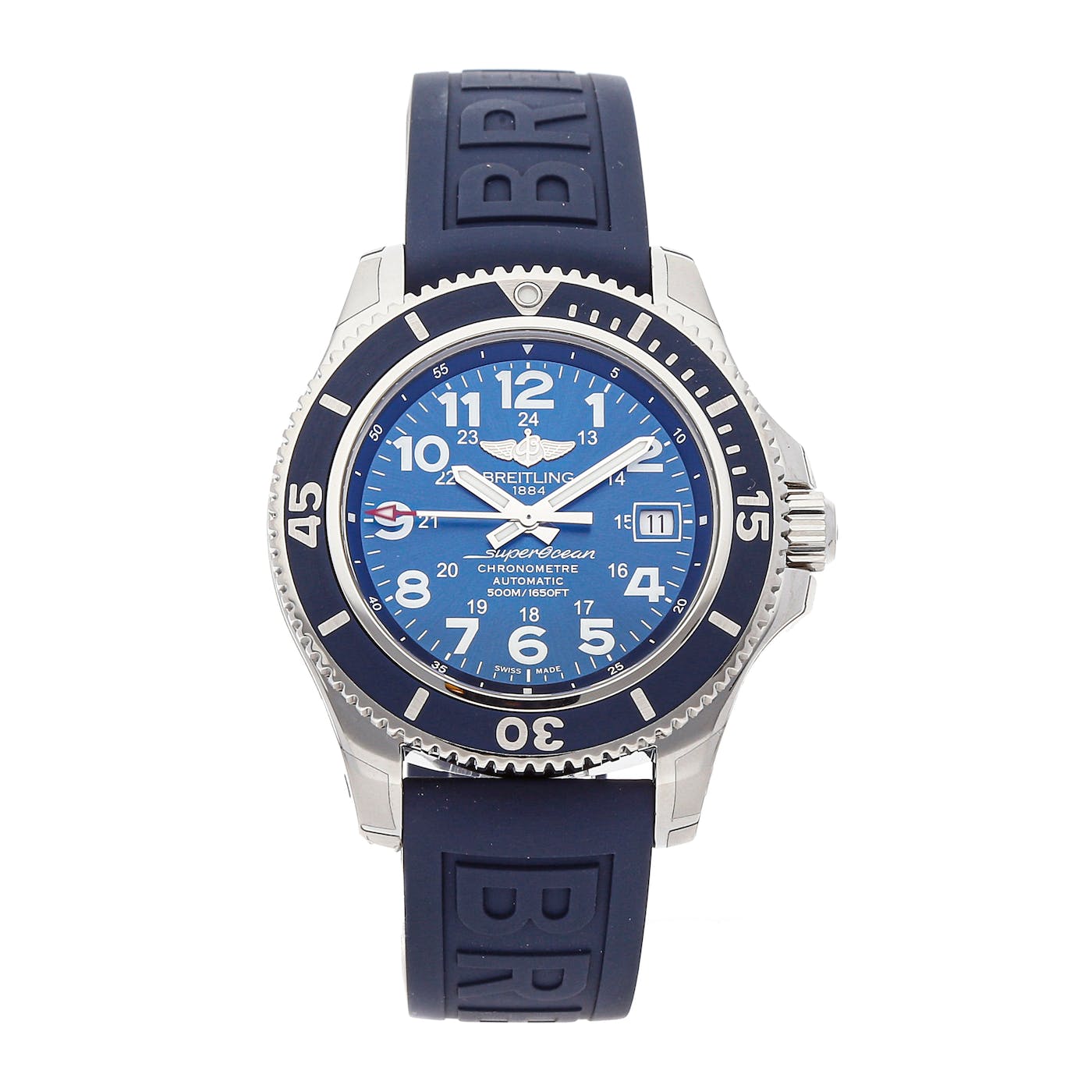  Shop Authentic Breitling Superocean Heritage II 42mm Mens Chronometer Watch - A17365D1 - Luxxuri