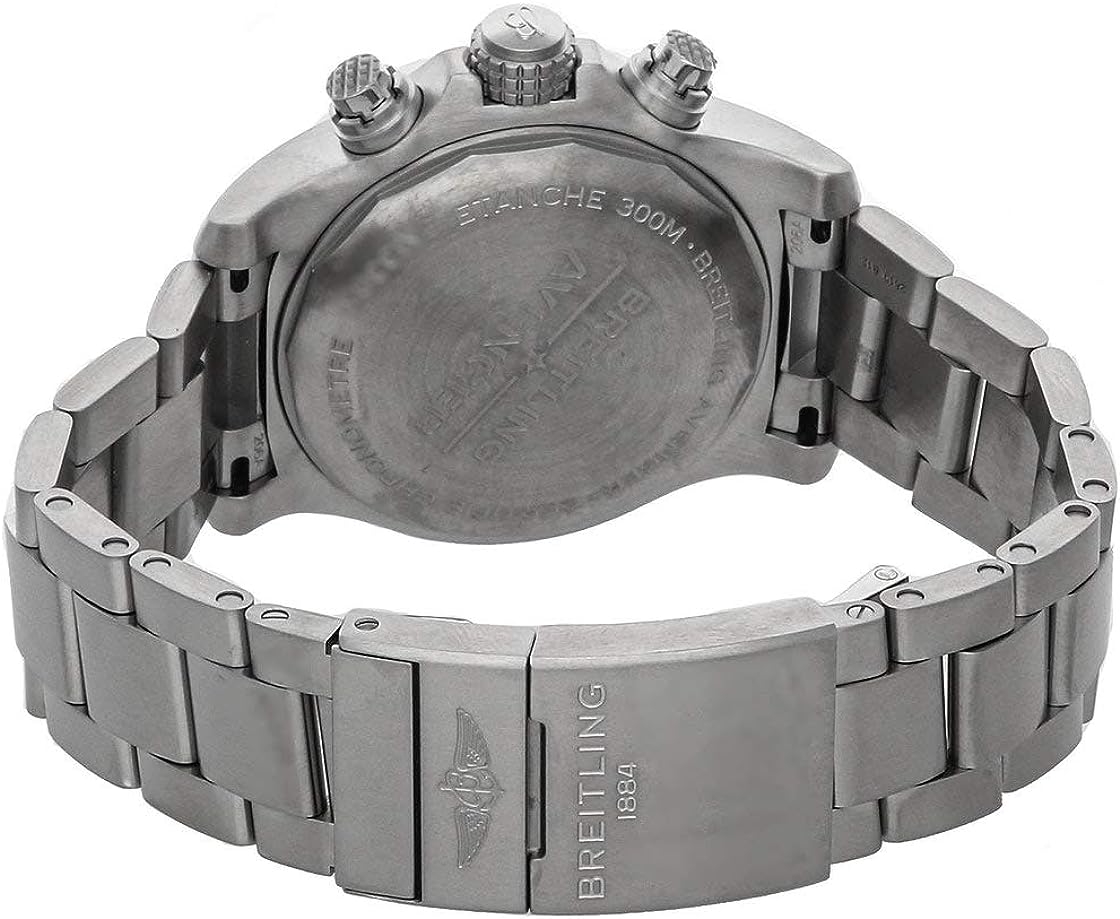  Shop Authentic Breitling Avenger Chronograph 43 Black Dial Silver Steel Strap Watch for Men - A13385101B1A1 - Luxxuri