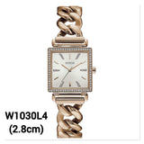  Shop Authentic Guess Vanity Diamonds Silver Dial Gold Steel Strap Watch for Women - W1030L4 - Luxxuri