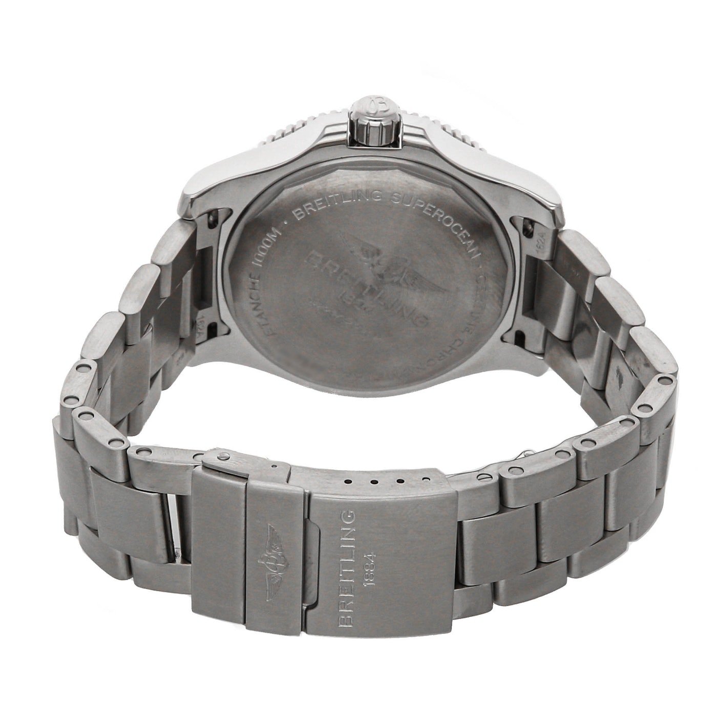  Shop Authentic Breitling Superocean Automatic 44mm Black Dial Silver Steel Strap Watch for Men - A17367D71B1A1 - Luxxuri