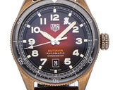  Shop Authentic Tag Heuer Autavia Maroon Dial Watch for Men - WBE5193.FC8300 - Luxxuri