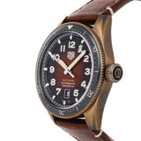  Shop Authentic Tag Heuer Autavia Calibre 5 Chinese New Year Maroon Dial Maroon Leather Strap Watch for Men - WBE5193.FC8300 - Luxxuri