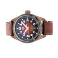 Tag Heuer Autavia Calibre 5 Chinese New Year Maroon Dial Maroon Leather Strap Watch for Men - WBE5193.FC8300