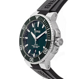  Shop Authentic Oris Aquis Date Green Dial Black Rubber Strap Watch for Men - 0173377304157-0742464EB - Luxxuri