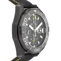  Shop Authentic Tag Heuer Aquaracer PVD Black Dial Watch for Men - CAY218A.FC6361 - Luxxuri