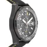  Shop Authentic Tag Heuer Aquaracer PVD Black Dial Watch for Men - CAY218A.FC6361 - Luxxuri