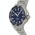  Shop Authentic Oris Aquis Date Blue Dial Silver Steel Strap Watch for Men - 0173377304135-0782405PEB - Luxxuri