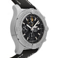  Shop Authentic Breitling Avenger Chronograph 45mm Black Dial Black Leather Strap Watch for Men - A13317101B1X1 - Luxxuri