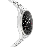  Shop Authentic Breitling Navitimer Automatic 38mm Black Dial Stainless Steel Mens Watch - A17325241B1A1 - Luxxuri