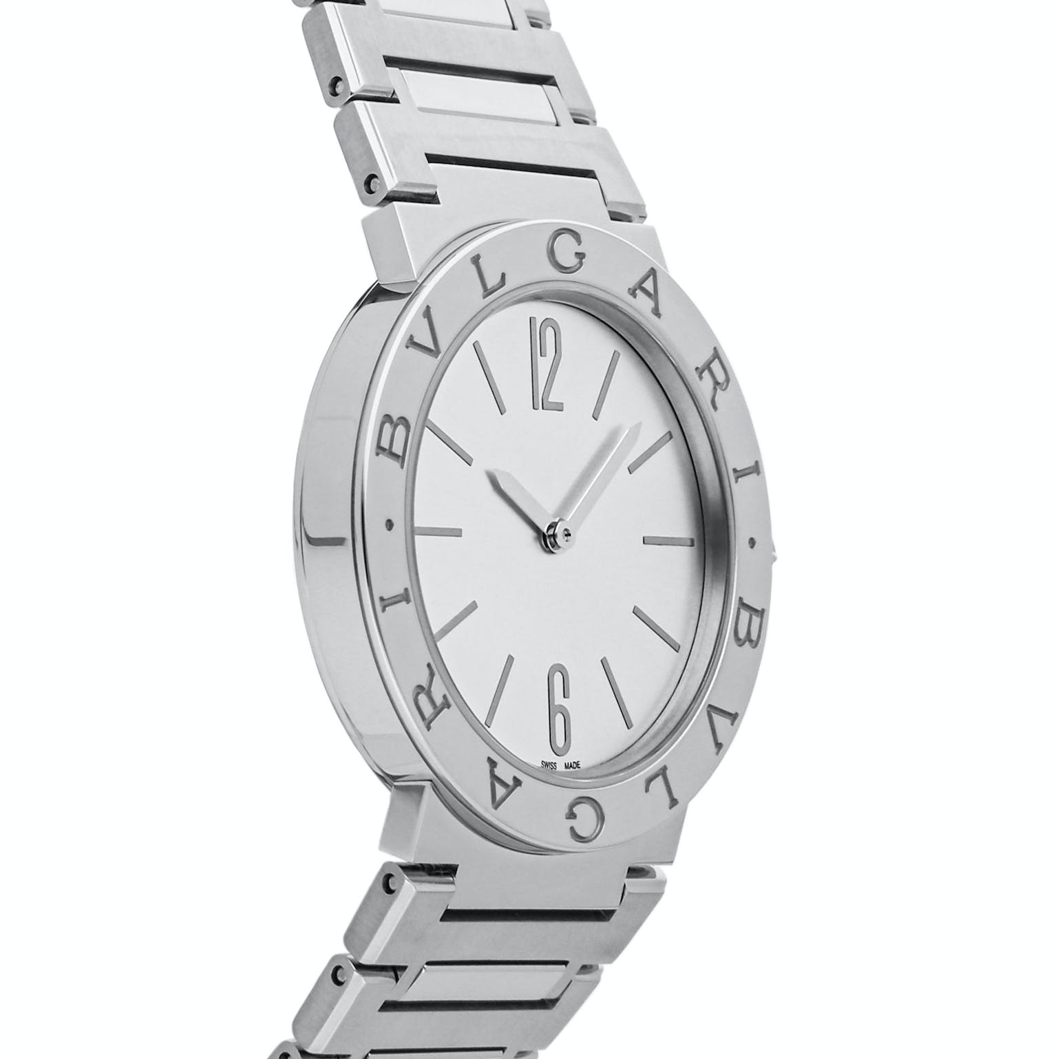  Shop Authentic Bvlgari Bvlgari Lady Silver Dial Silver Steel Strap Watch for Women - BVLGARI103575 - Luxxuri