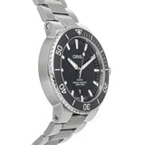  Shop Authentic Oris Aquis Date Black Dial Silver Steel Strap Watch for Men - 0173377304134-0782405PEB - Luxxuri
