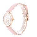  Shop Authentic Michael Kors Petite Portia Silver Dial Pink Rubber Strap Watch For Women - MK2735 - Luxxuri