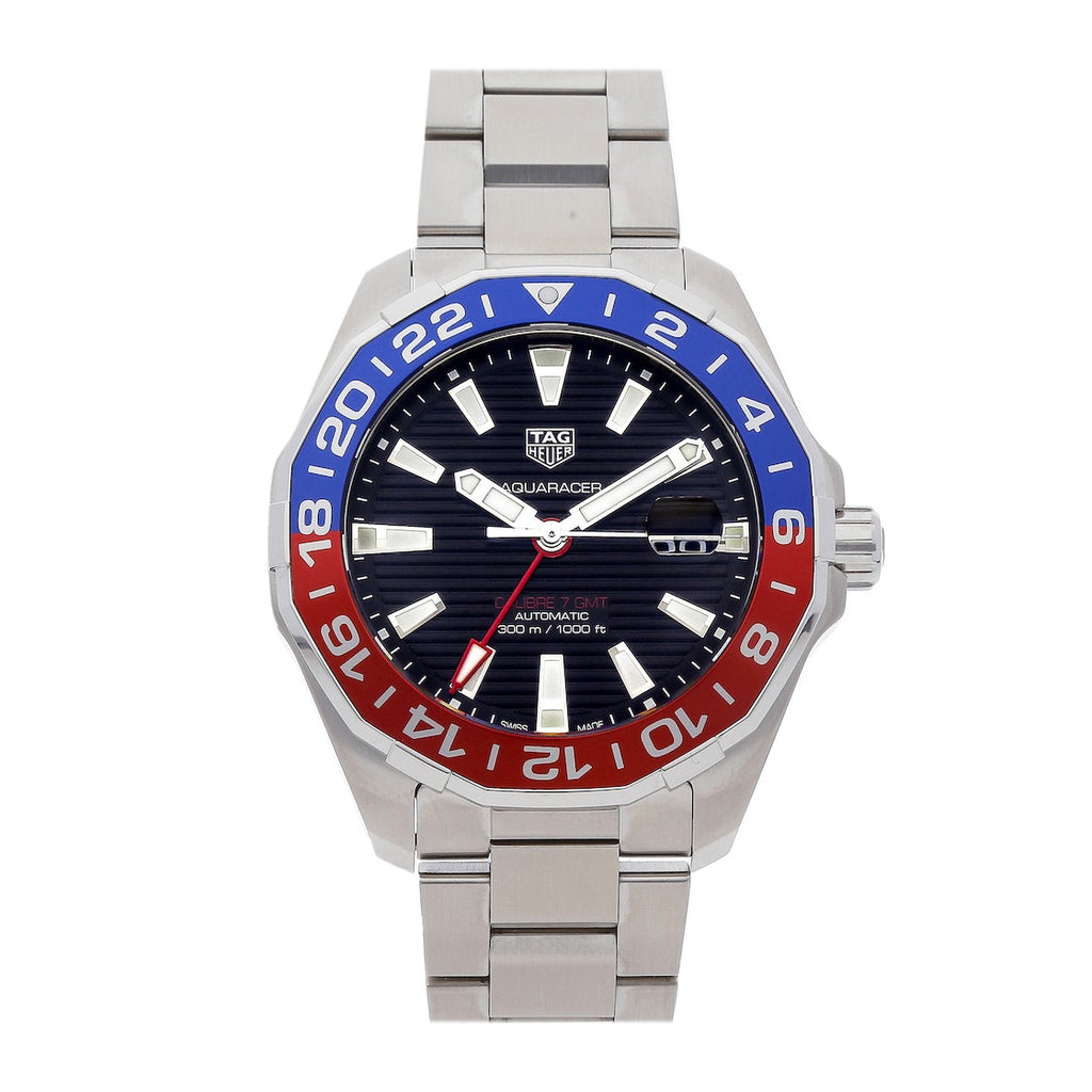  Shop Authentic Tag Heuer Aquaracer Pepsi Black Dial Watch for Men - WAY201F.BA0927 - Luxxuri