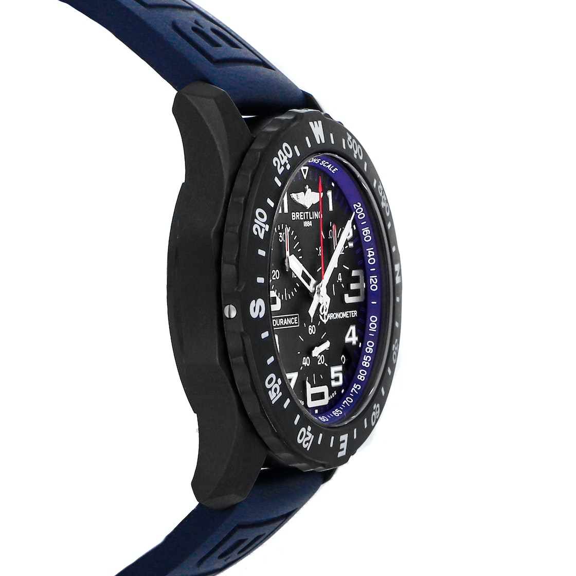  Shop Authentic Breitling Endurance Pro Black Dial Blue Rubber Strap Watch for Men - X82310D51B1S1 - Luxxuri