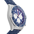  Shop Authentic Breitling Super Chronomat B01 44 Blue Dial Blue Rubber Strap Watch for Men - AB0136161C1S1 - Luxxuri