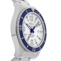  Shop Authentic Breitling Superocean 42mm White Dial Silver Steel Strap Watch for Men - A17366D81A1A1 - Luxxuri