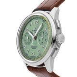  Shop Authentic Breitling Premier B09 Chronograph 40 Green Dial Brown Leather Strap Watch for Men - AB0930D31L1P1 - Luxxuri