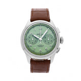  Shop Authentic Breitling Premier B09 Chronograph 40 Green Dial Brown Leather Strap Watch for Men - AB0930D31L1P1 - Luxxuri