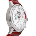  Shop Authentic Breitling Top Time B01 Ford Thunderbird White Dial Red Leather Strap Watch for Men - AB01766A1A1X1 - Luxxuri