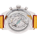  Shop Authentic Breitling Top Time B01 Ford Thunderbird White Dial Red Leather Strap Watch for Men - AB01766A1A1X1 - Luxxuri