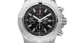 Shop Authentic Breitling Super Avenger Chronograph 48 Black Dial Silver Steel Strap Watch for Men - A13375101B1A1 - Luxxuri