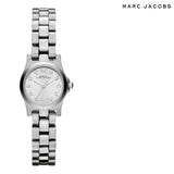  Shop Authentic Marc Jacobs Henry Dinky Silver Dial Silver Steel Strap Watch for Women - MBM3198 - Luxxuri