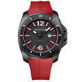  Shop Authentic Tommy Hilfiger Windsurf Black Dial Red Rubber Strap Watch for Men - 1791112 - Luxxuri