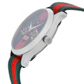 Shop Authentic Gucci Le Marche des Merveilles Red & Green Dial Red & Green Nylon Strap Unisex Watch - YA1264060 - Luxxuri