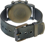  Shop Authentic Emporio Armani Luigi Quartz Chronograph Black Dial Green Mesh Bracelet Watch For Men - AR11115 - Luxxuri