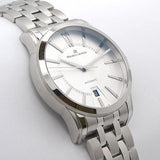  Shop Authentic Maurice Lacroix Pontos Date Automatic Silver Dial Silver Steel Strap Watch For Men - PT6148-SS002-130 - Luxxuri