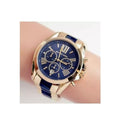  Shop Authentic Michael Kors Bradshaw Navy Blue Dial Two Tone Steel Strap Watch for Women - MK6268 - Luxxuri