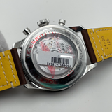  Shop Authentic Breitling Super Avi B04 Chronograph GMT 46 Mosquito Black Dial Brown Leather Strap Watch for Men - YB04451A1B1X1 - Luxxuri
