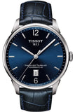  Shop Authentic Tissot Chemin Des Tourelles Powermatic 80 Blue Dial Blue Leather Strap Watch for Men - T099.407.16.047.00 - Luxxuri