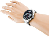  Shop Authentic Tommy Hilfiger Decker Quartz Black Dial Silver Steel Strap Watch for Men - 1791472 - Luxxuri